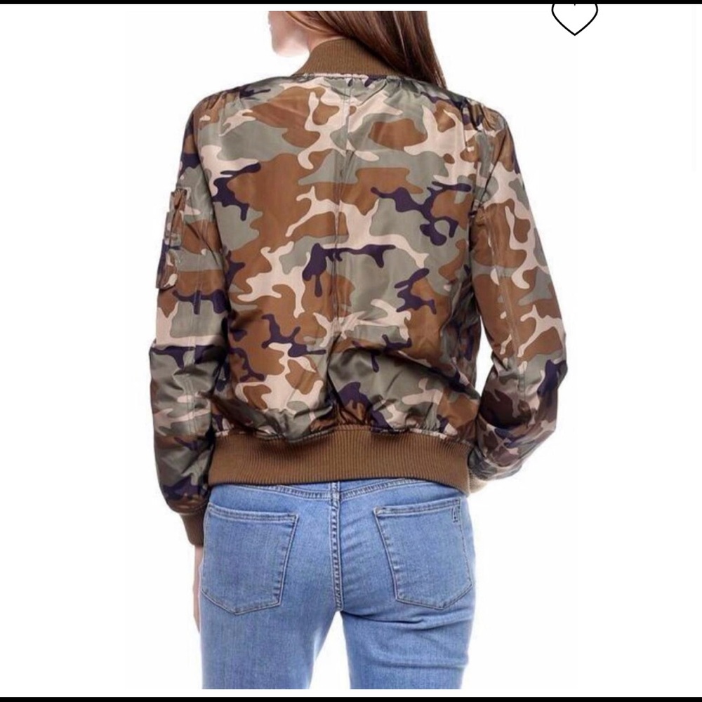 COPY - Windbreaker Camouflage Print Jacket - Picture 2 of 10